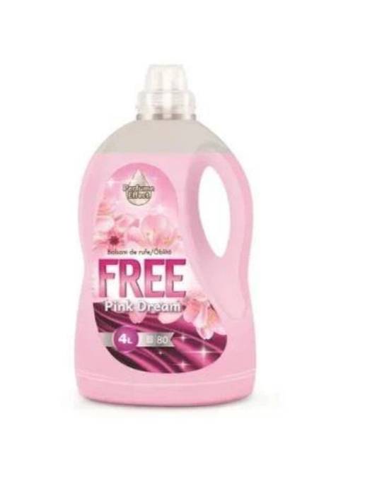 Free кондиціонер-пом'якшувач для білизни 4л PINK DREAMS